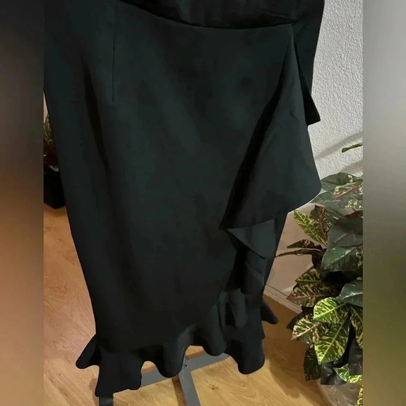 City Chic hypnotize black maxi dress size L/20 - Picture 11 of 15